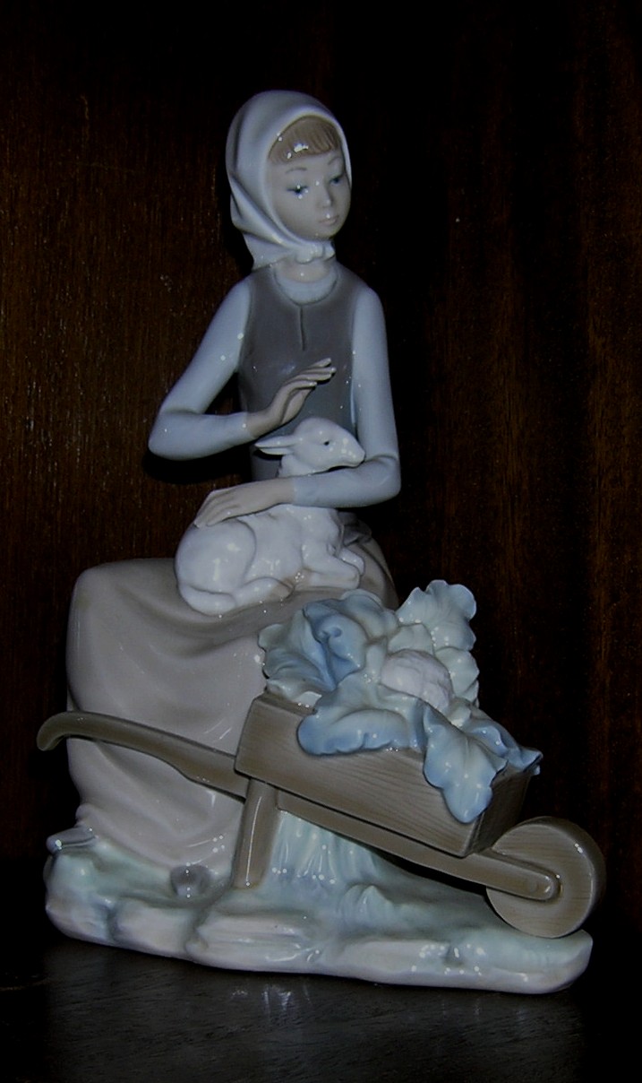 2. lladro Mädchen