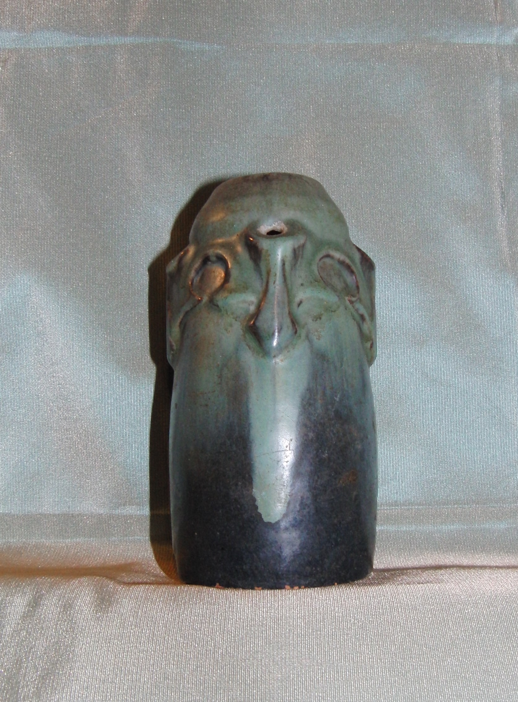 Jugendsti Vase Keramik Distel 