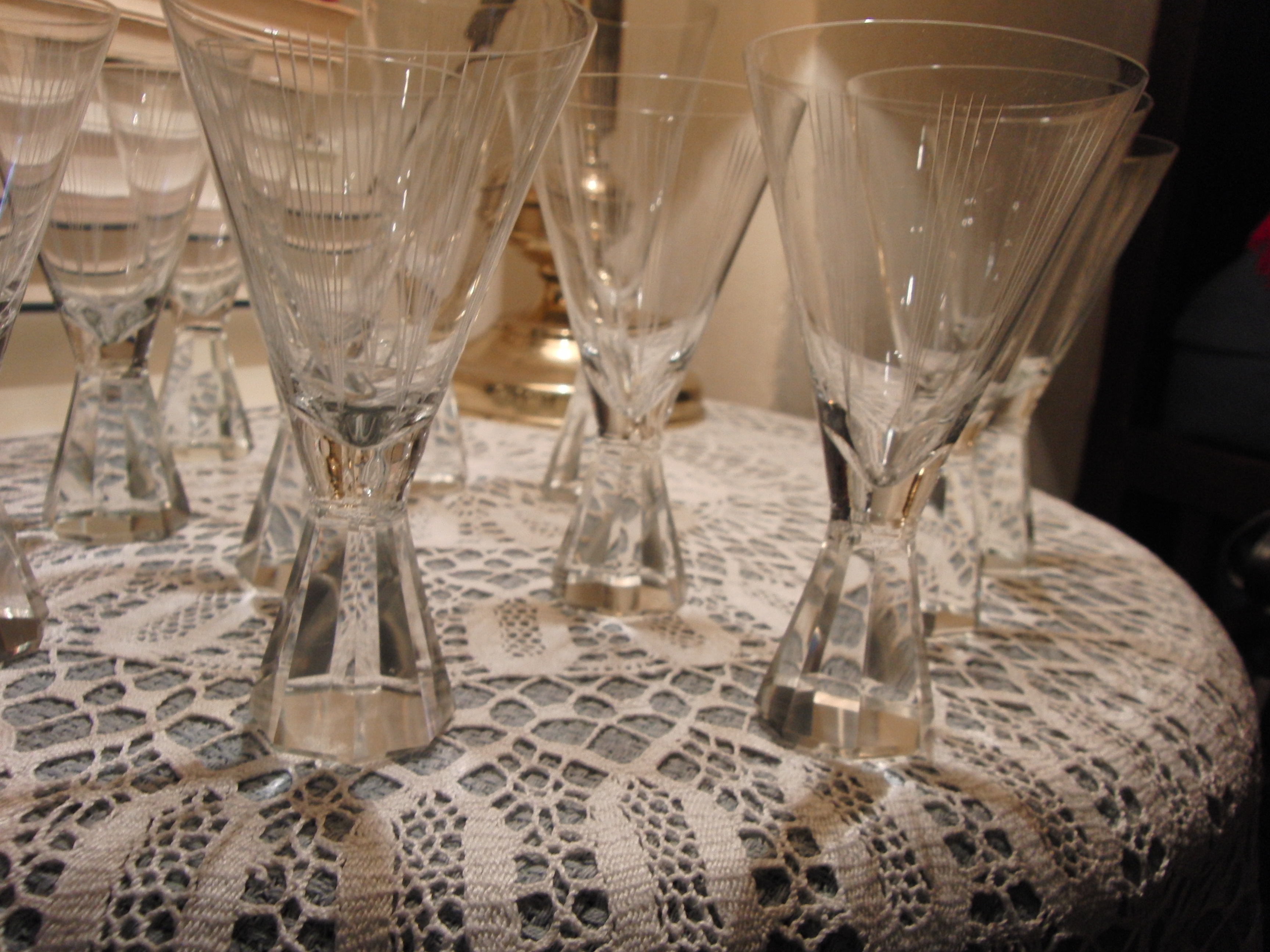 WMF Kritallglas Art Deko