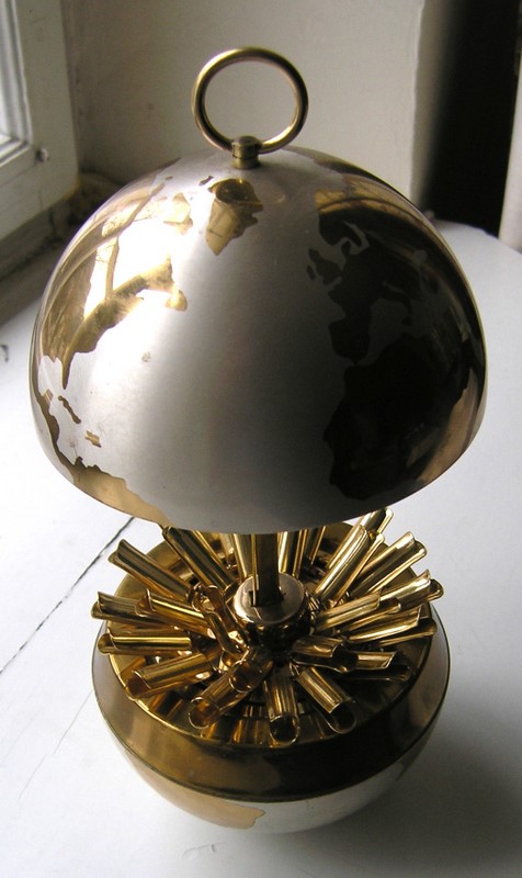 Weltkugel Messing