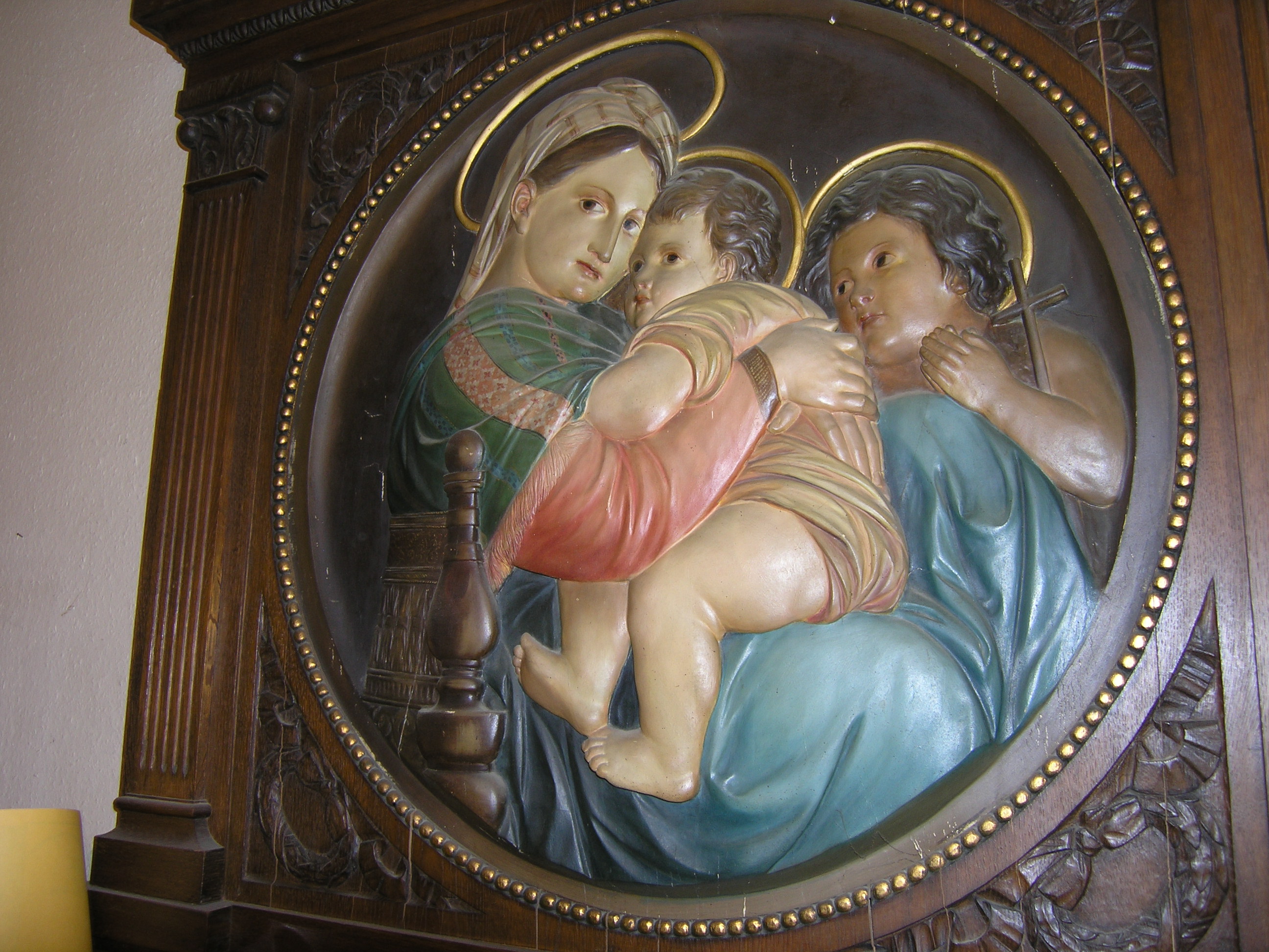 Holzrelieff schon verschenkt