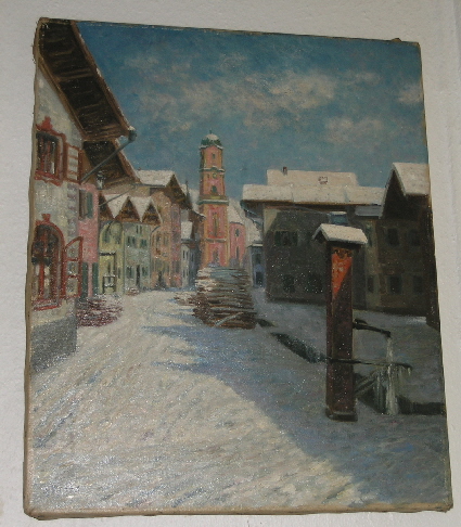 Mittenwald Oelgemlde signiert
