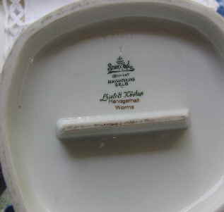 Marke Rosenthal handgemalt Worms