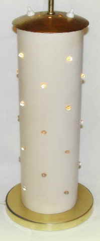 1950 Tischlampe Design Glaskugeln