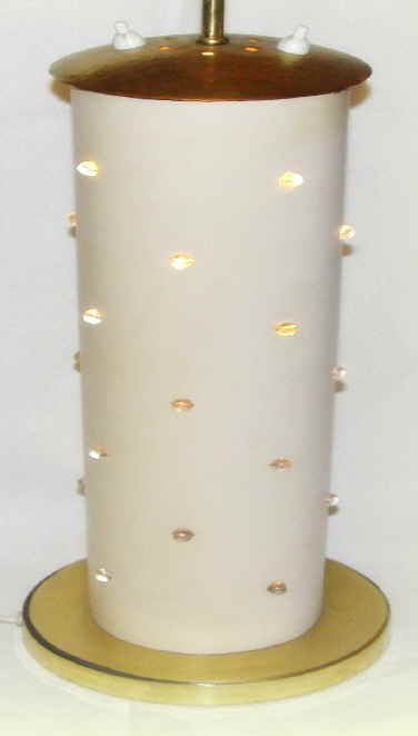 1950 Tischlampe Design Glaskugeln